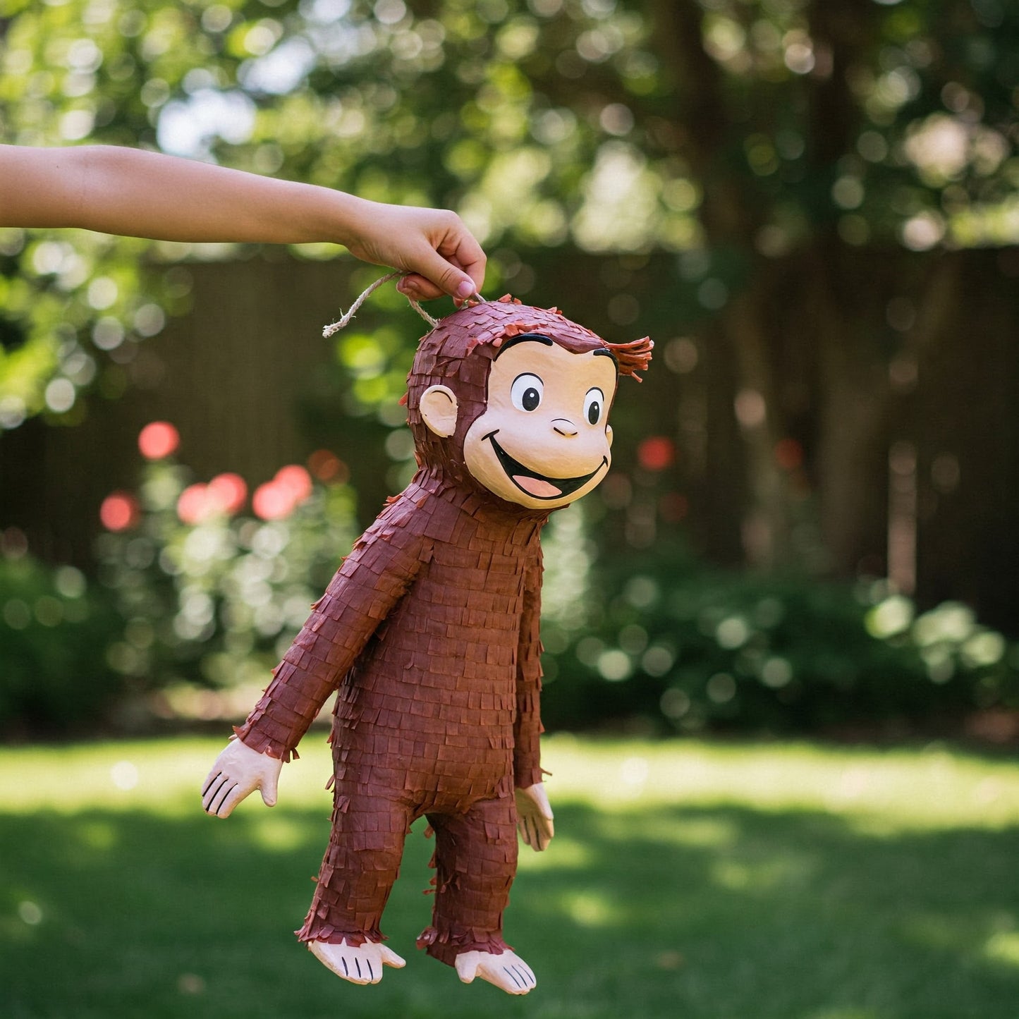 Curious George Monkey 24" Piñata with Stick & Blindfold Birthday Party Gift