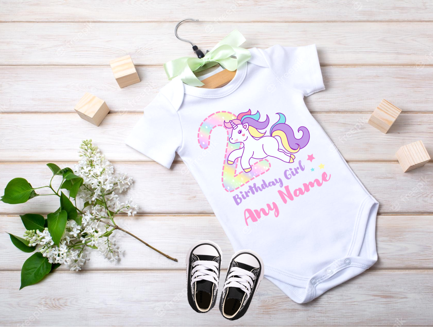 All Sizes Unicorn Custom Personalized Name Birthday Gold Dots Light Pink Layered Tutu Outfit Set Dress