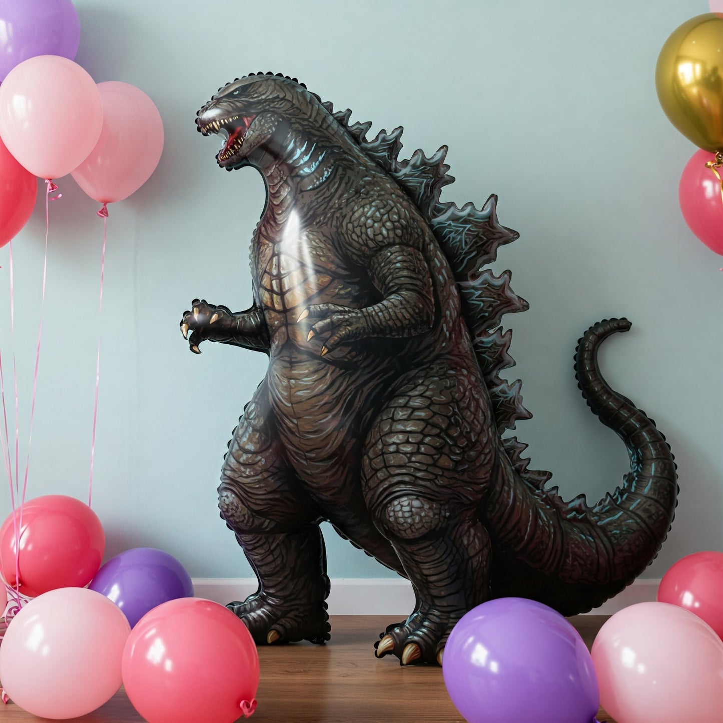 Monsterverse Godzilla 4 Foot Foil Balloon Birthday Party Gift